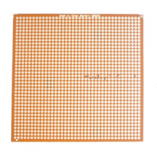 10x10 Delikli Bakır Plaket (Pertinaks)
