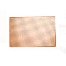 20X30 Delikli Bakır Plaket (Pertinaks)
