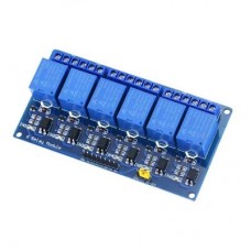 24V 6 Kanallı Işıklı Röle