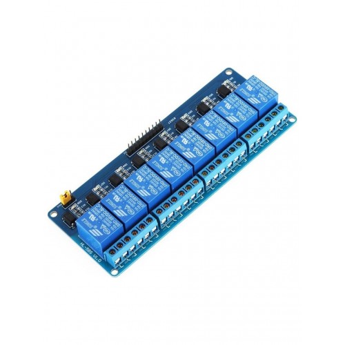 24V 8 Kanallı Işıklı Röle 24V 8 Kanallı Işıklı Röle