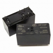 HF-115F/005-2ZS4 5V HONGFA Çift Kontak 5V 8 Amper