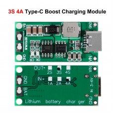 3S 2A TypeC Şarj Modül Çok Hücreli 18650 Lityum Pil Şarj Modül 8.4V 12.6V 16.8V