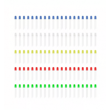 5MM LED SARI-KIRMIZI-MAVİYEŞİL-BEYAZ 