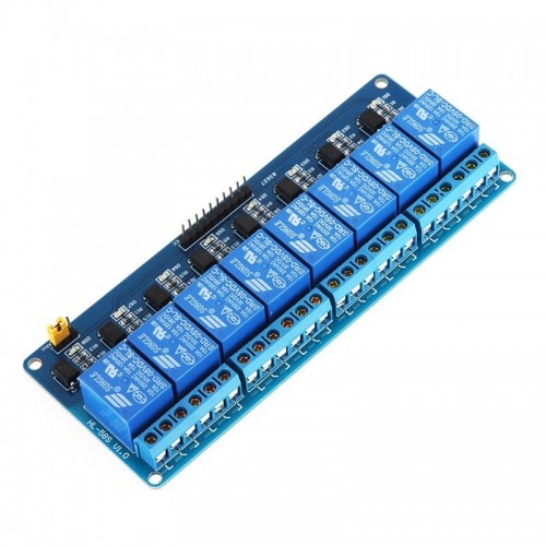 8 Kanal 12V Röle Kartı 8 Kanal 12V Röle Kartı