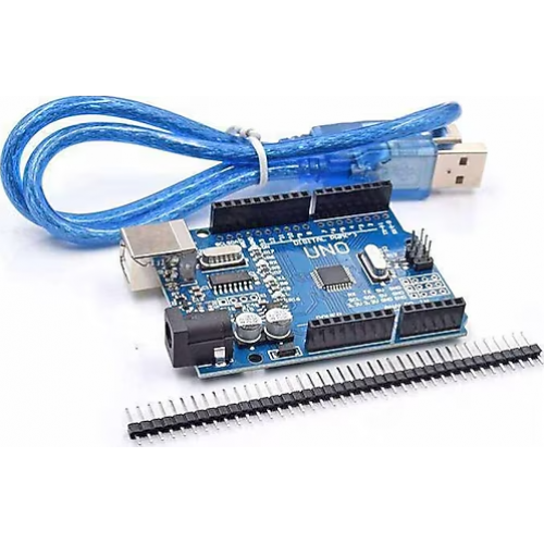 Arduino UNO R3 Klon - USB Kablo Hediyeli - (USB Chip CH340) Arduino UNO R3 Klon - USB Kablo Hediyeli - (USB Chip CH340)
