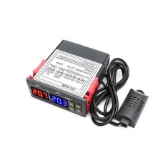 STC-3028 12V LCD Ekranlı Nem Sıcaklık Kontrol Termostatı