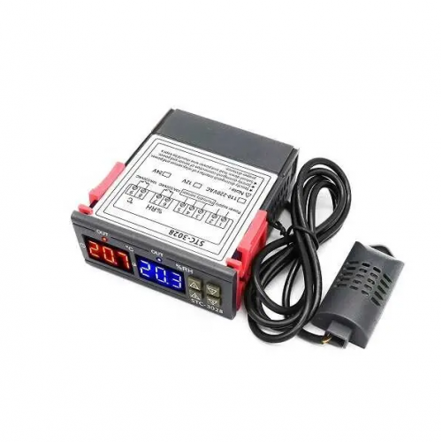 STC-3028 12V LCD Ekranlı Nem Sıcaklık Kontrol Termostatı STC-3028 12V LCD Ekranlı Nem Sıcaklık Kontrol Termostatı