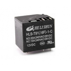 T91(16F)-1-DC12V-C 30 Amper5 Pinli