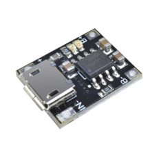 TC4056A Micro USB 1S 5V-6V 4.2V 1A Lityum Batarya Şarj Kartı