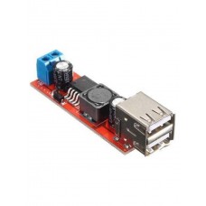 Çift USB Çıkışlı 9V/12V/24V/36V – 5V 3A Gerilim Azaltıcı Modülü