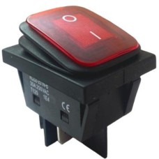 IC-104W-S GENİŞ IŞIKLI KIRMIZI 4P KÖRÜKLÜ 30A