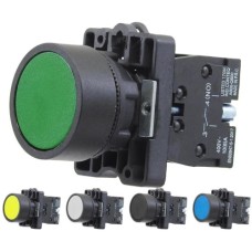 LAY5-EA 22mm Buton Normalde Açık Kontak