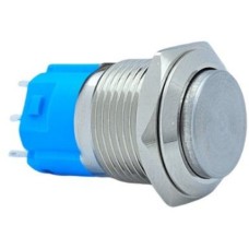 E64 16MM METAL KALICILI BUTON ÇIKIK KAFA LEDSİZ 1NO/1NC