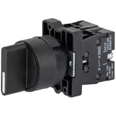 LAY5-ED53 22mm Kısa Mandal 1-0-2 Yaylı (2NO)