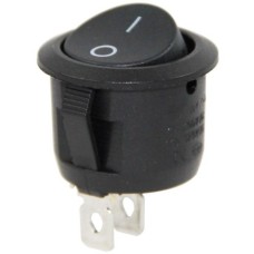 IC-133-5 Yuvarlak Işıksız Anahtar ON-OFF 2P